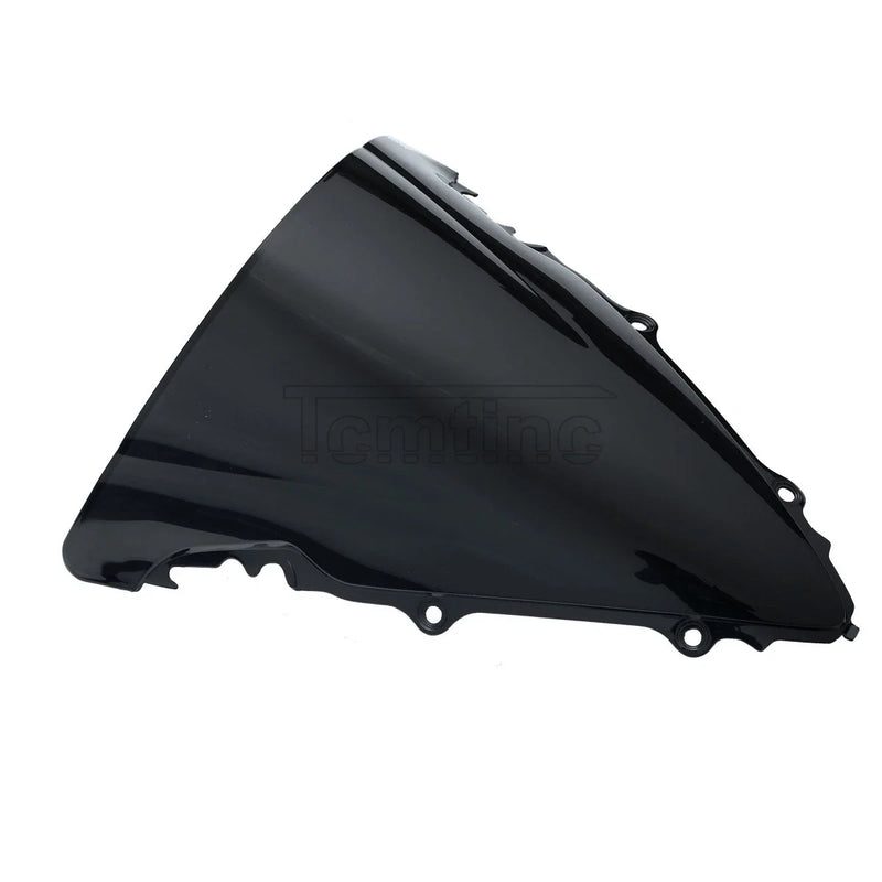 Yamaha YZF R6 Dual Bubble Black Windshield (2003-2005)