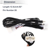 Mazda 3 Sedan Rear View Camera Adapter Wire Harness (2014-2018)