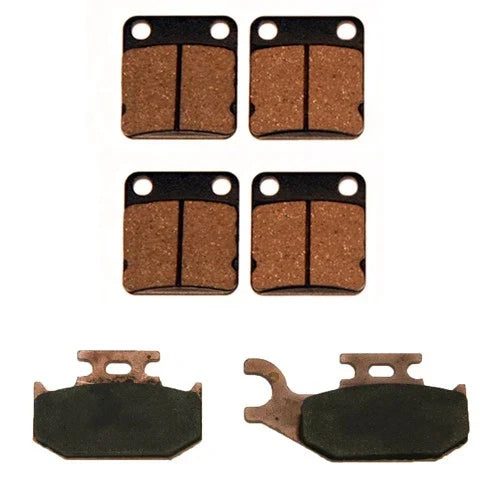 Suzuki Vinson 500 LT-A500F Front & Rear Semi-Metallic Brake Pads (2002–2002)