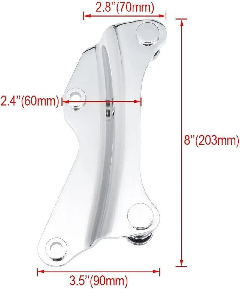 Harley Touring Street Road King Glide 4 Point Docking Hardware Kit (14-23)