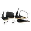 Toyota Hilux MK5 D4D 2.5TD 1997-2005 Door/Wing Mirror Black Manual Set