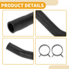 Ford Ecosport (2013-2024) Rubber Black 1 Pcs Radiator Hose