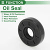 Make Model Oil Seal / 5 x 15x40x10mm / Seal Ring Shaft Seal NBR Rubber