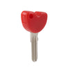 Vespa Piaggio 3VTE Fly 125 200 GTS250 300 Red Uncut Blade Blank Key