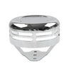 Harley Sportster XL Twin Cam 5 Hole Point Horn Cover Chrome (2004-2023)