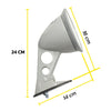 Muscle Cars Universal Grey JDM Racing Bullet Side Mirror