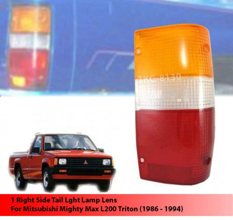 Mitsubishi  L200 Triton RH Rear Tail Light Lenses (1986-1994)