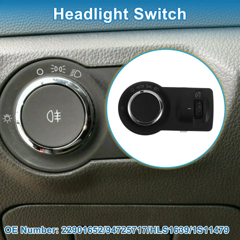 Chevrolet Cruze Headlight Switch (2011 - 2015)