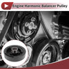 Chevrolet C2500 Harmonic Balancer Crankshaft Pulley (1991-1993)