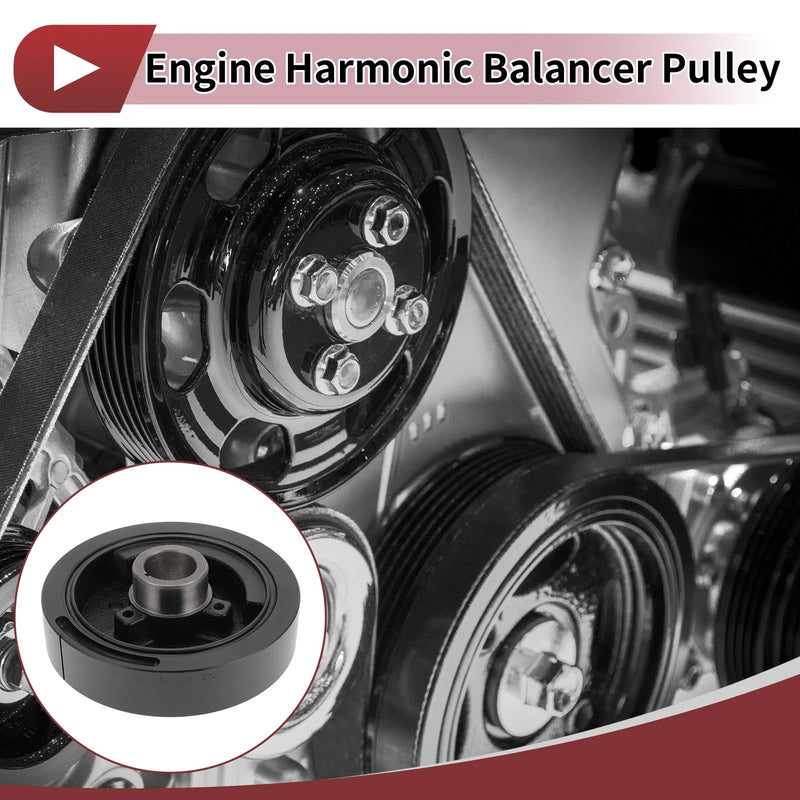 Chevrolet C2500 Harmonic Balancer Crankshaft Pulley (1991-1993)
