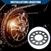 Dirt Bike 76mm Motorcycle Chain Sprocket 43-Tooth Rear