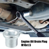 Volvo 260 Engine Oil Drain Plug Screw with Seal Ring