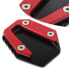 Yamaha YZFR25 YZFR3 MT-25 MT-03 Red Side Stand Kickstand Plate Pad (2014-2019)