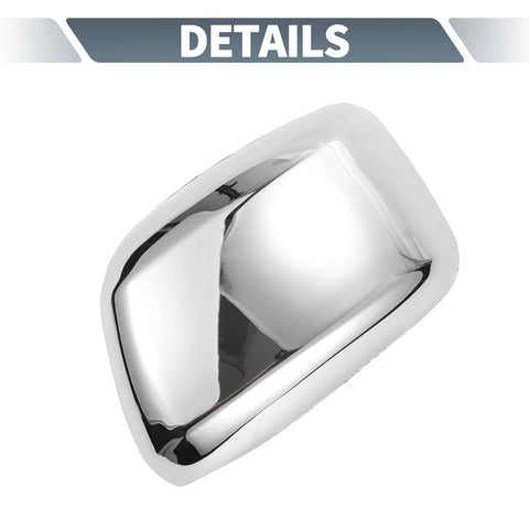 Nissan Navara D40 Frontier Rearview Mirror Cover Overlay Chrome (2005-2015)
