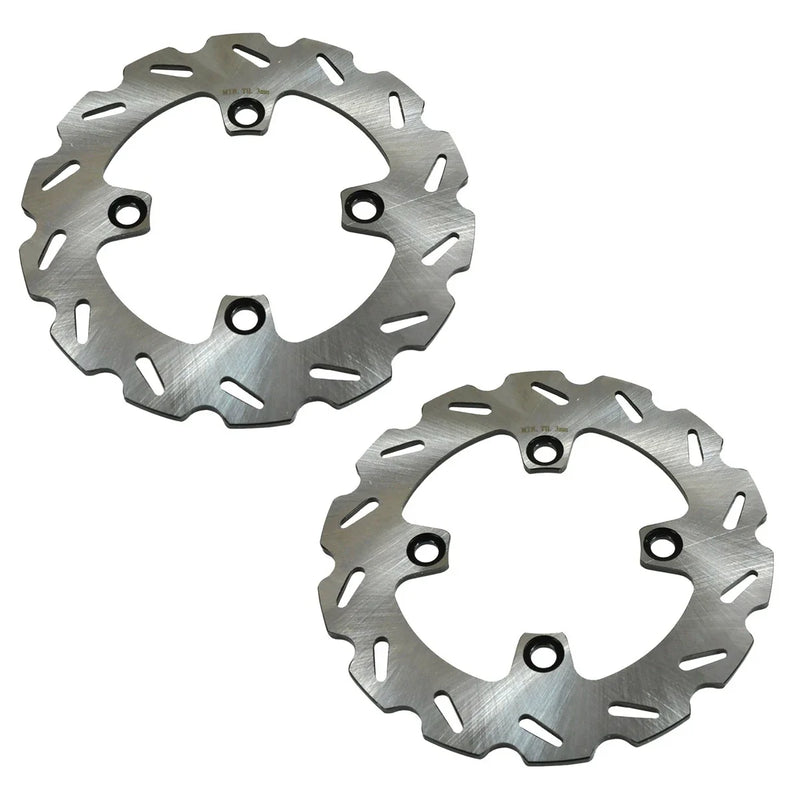 Kawasaki Prairie 360 2 x Front Disc Brake Rotors Wave Pattern (2003–2013)