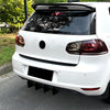 VW Golf 6 MK6 Rear Bumper Diffuser Lip (2008-2013)