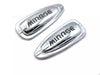 Mitsubishi Mirage Hatchback Chrome Side Lamp Side Vents Covers (2012-2015)