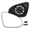 Toyota Yaris Car Right Side Heated Mirror Glass (2010–2012)
