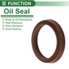 MakeModel Oil Seal 34x42x5.5mm Brown 5 Pcs