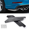 Cadillac Escalade CTS CT5 Carbon Fiber Rear Bumper Fin Canard Splitter Lips