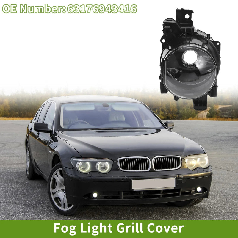 BMW 7 Series Left Fog Light Grill (2002-2008)