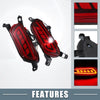 Mazda CX-3 LED Rear Bumper Reflector Turn Signal Brake Light (2016-2017)