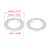 Honda 4 x M14 Silver Tone Oil Drain Plug Gaskets (94109-14000)
