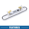 Mercedes-Benz C220 2 x White LED License Plate Lights (2001-2010)