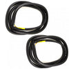 Door Rubber Weatherstrip FL+FR Fits Mitsubishi Lancer CK2 CK5 4D Sedan 1996-00
