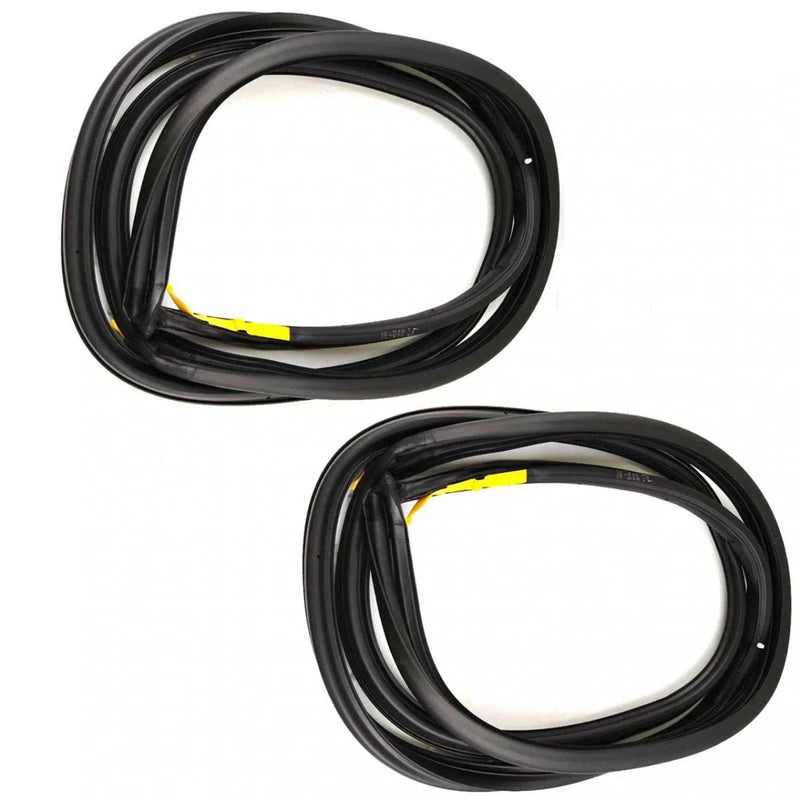 Door Rubber Weatherstrip FL+FR Fits Mitsubishi Lancer CK2 CK5 4D Sedan 1996-00