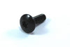 6x Schwarz Aluminium Wind Shield Frontscheibe Schrauben m5 X 16mm Pfanne Knopf
