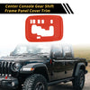 Jeep Wrangler JK JKU Center Console Gear Shift Frame Trim (2007-2018)