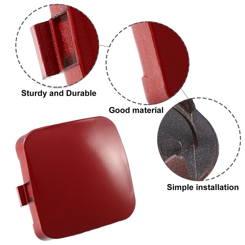 Toyota Rav4 Red Front Right Bumper Tow Hook Cover (2013-2018)