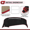 Toyota Estima 50 series Pad Black Red/Dashboard Dash Cover Mat (2006–2019)