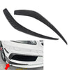 Benz A Class Carbon Fiber Black Front Bumper Side Air Vent Trims (13-15)