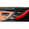 BMW 3 / 4 Series 3GT Red Leather Door Pull Handle Cover Trim (2013-2019)