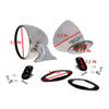 Toyota Corolla Sprinter E20 KE25 TE21 TE27 TE28 Chrome Steel Door Mirror Set