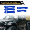 Jeep Gladiator JT Blue Door Tailgate Handle Cover (2020-2021)