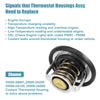 Hyundai Elantra, Tucson, Sonata & Kia Rio, Soul Thermostat (2006-2023)