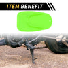 Kickstand Pad 3.54x2.36in Support Plate Green 2 x Universal Motorcycle