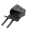 Universal Motorcycle Saddle Bag Luggage Tool Bag Left Side Black