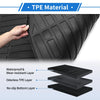 Toyota Crown (2023-2025) Long Stripe Pattern Cargo Liner Rear Trunk Mat