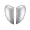 Ford Fiesta Silver LH+RH Door Side Rearview Mirror Cover Caps (2011-2017)