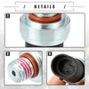 Chevrolet Traverse LS LT Metal Black Silver Tone Oil Pressure Sensor