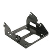 Harley Road King Black Chopped Trunk Backrest Rack (2014-2025)