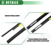 Honda (No. 72410SCAE01, 72450SCAE01) Black Window Weatherstrip Set