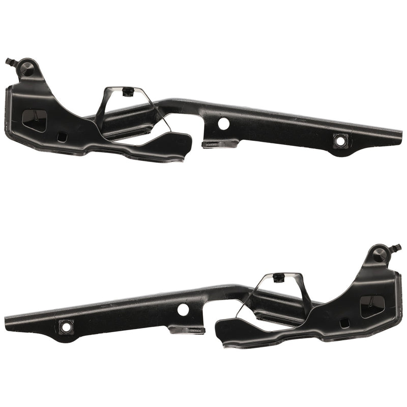 Pair Set of 2 Hood Hinges Driver & Passenger Side Left