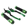 Kawasaki ZX6R / 636 Extendable Brake Clutch Levers & Handlebar Grips