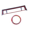 Toyota RAV4 Peach Wood Grain Lower Seat Heating Switch Panel Trim (2019-2023)