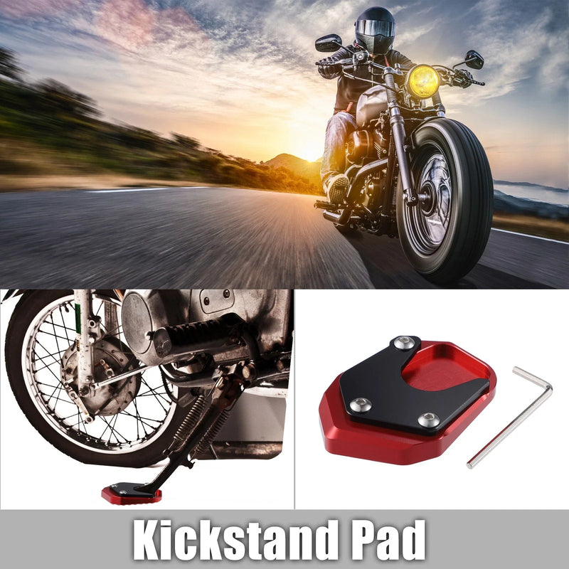 Honda CB125R 1 x Set Aluminum Alloy Kickstand Plate Pad (2018–2021)